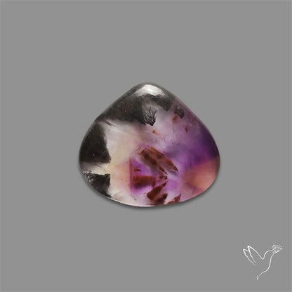 Super Seven Amethyst with Cacoxenite Cabochon