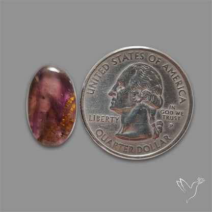 Super Seven Amethyst with Cacoxenite Cabochon