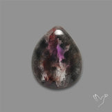 Super Seven Amethyst with Cacoxenite Cabochon