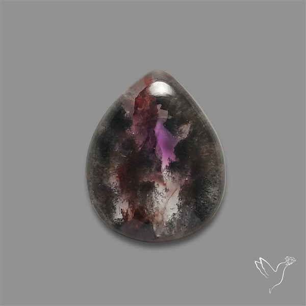 Super Seven Amethyst with Cacoxenite Cabochon