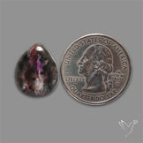 Super Seven Amethyst with Cacoxenite Cabochon