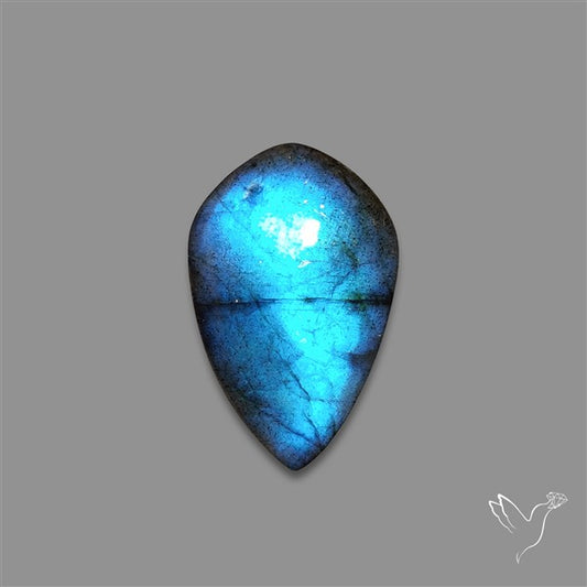 Deep Blue Labradorite Cabochon