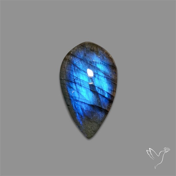 Deep Blue Labradorite Cabochon