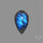 Deep Blue Labradorite Cabochon
