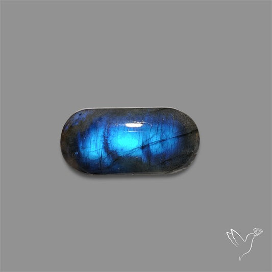 Deep Blue Labradorite Cabochon
