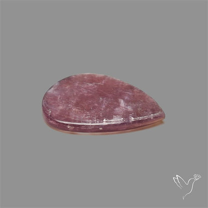 Gem Lepidolite Mica Cabochon Deep Purple