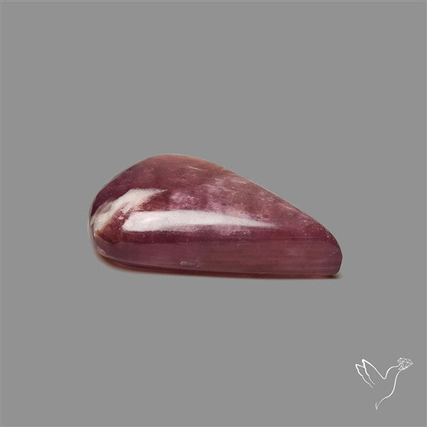 Gem Lepidolite Mica Cabochon Deep Purple