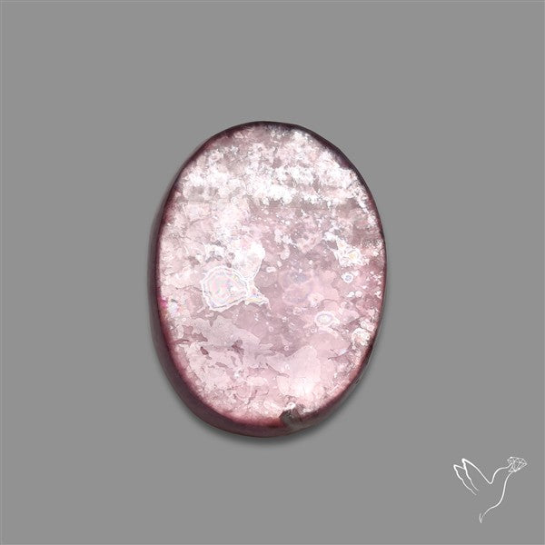Gem Lepidolite Mica Cabochon Deep Purple