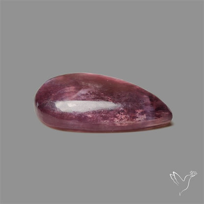 Gem Lepidolite Mica Cabochon Deep Purple