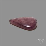 Gem Lepidolite Mica Cabochon Deep Purple