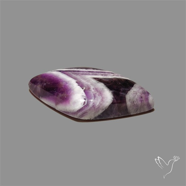 Chevron Amethyst Cabochon