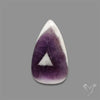 Chevron Amethyst Cabochon