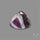 Chevron Amethyst Cabochon