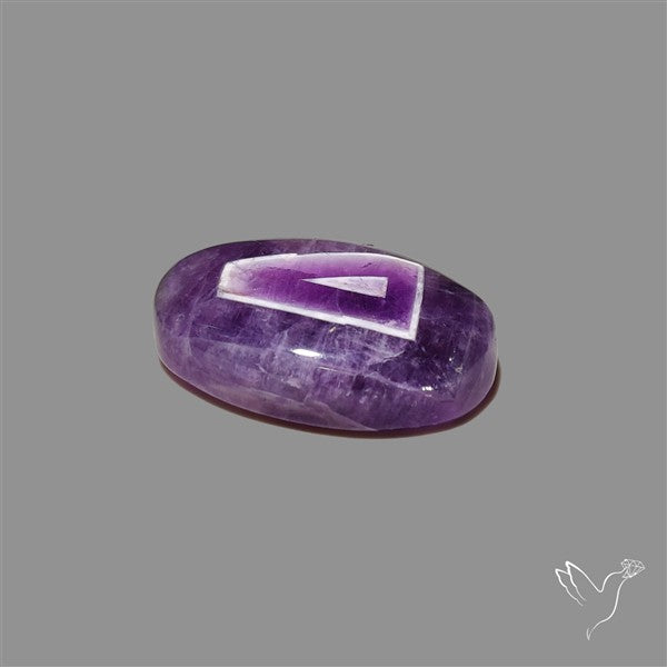 Chevron Amethyst Cabochon