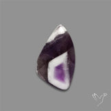 Chevron Amethyst Cabochon