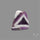 Chevron Amethyst Cabochon