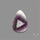 Chevron Amethyst Cabochon