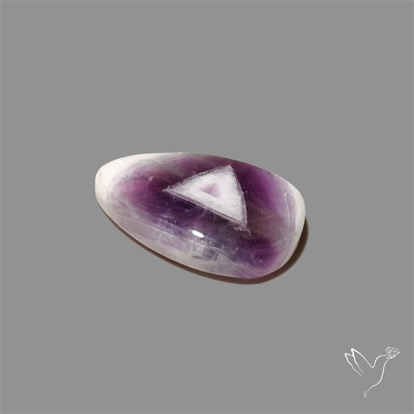Chevron Amethyst Cabochon