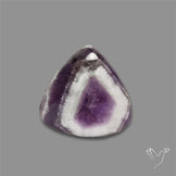 Chevron Amethyst Cabochon