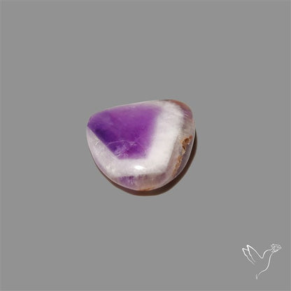 Chevron Amethyst Cabochon