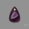Chevron Amethyst Cabochon