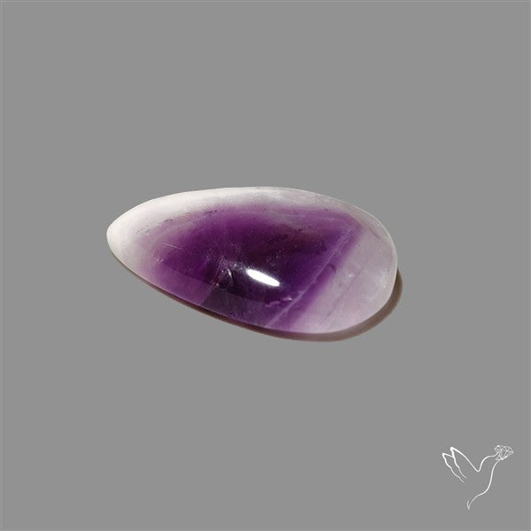Chevron Amethyst Cabochon