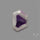 Chevron Amethyst Cabochon