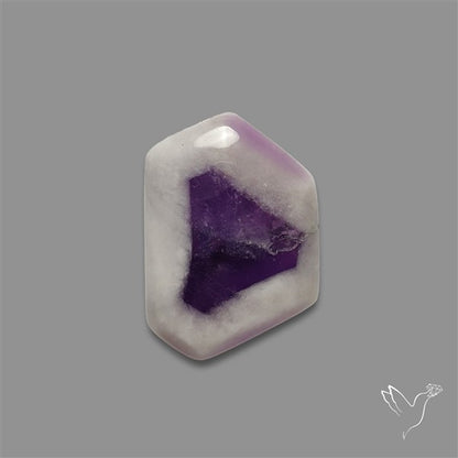 Chevron Amethyst Cabochon