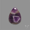 Chevron Amethyst Cabochon