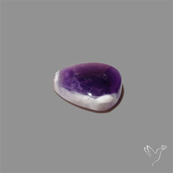 Chevron Amethyst Cabochon