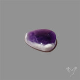 Chevron Amethyst Cabochon