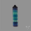 Purple Teal Fluorite Tower/Pencil Shaped