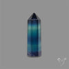 Purple Teal Fluorite Tower/Pencil Shaped