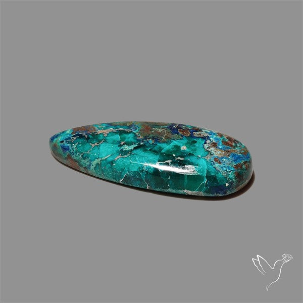 Gem Silica in Shattickite Cabochon