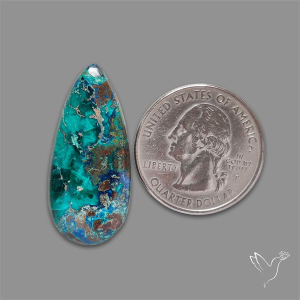 Gem Silica in Shattickite Cabochon