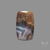 Turkish Tube Agate Cabochon