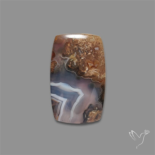 Turkish Tube Agate Cabochon