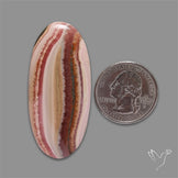 Honey Rhodochrosite Cabochon