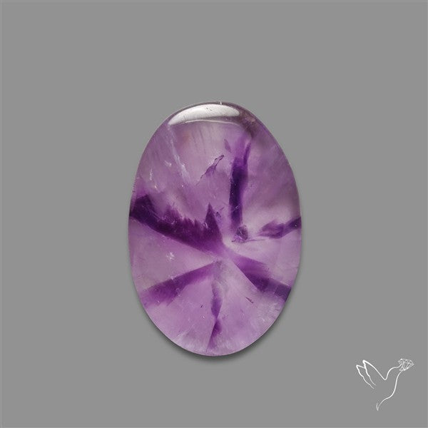 Trapiche Amethyst Cabochon
