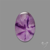 Trapiche Amethyst Cabochon