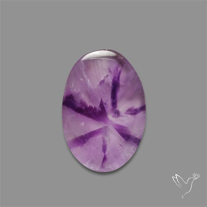Trapiche Amethyst Cabochon