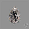 Black Tourmalinated Quartz Cabochon