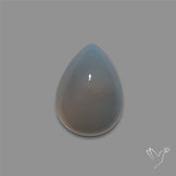 Namibian Blue Chalcedony Cabochon