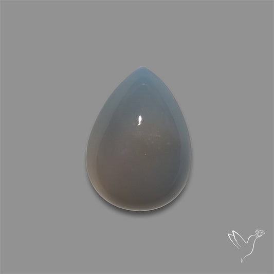 Namibian Blue Chalcedony Cabochon