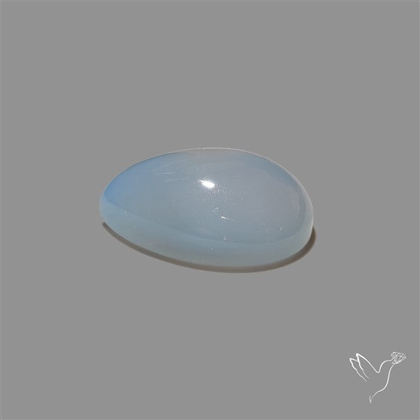 Namibian Blue Chalcedony Cabochon