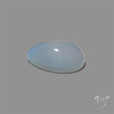Namibian Blue Chalcedony Cabochon