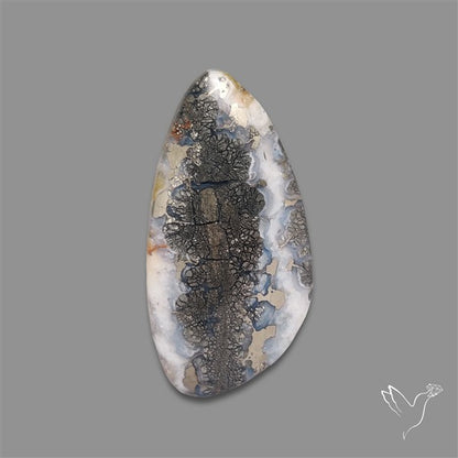 Marcasite With Quartz Cabochon