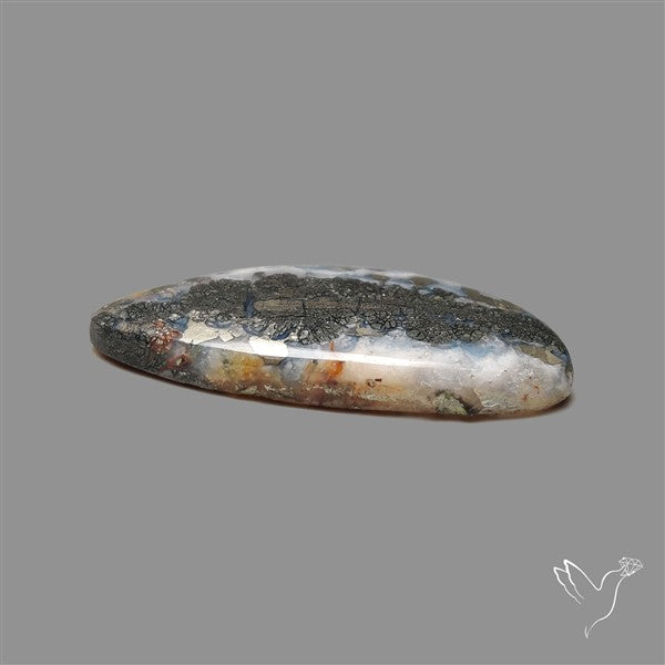 Marcasite With Quartz Cabochon