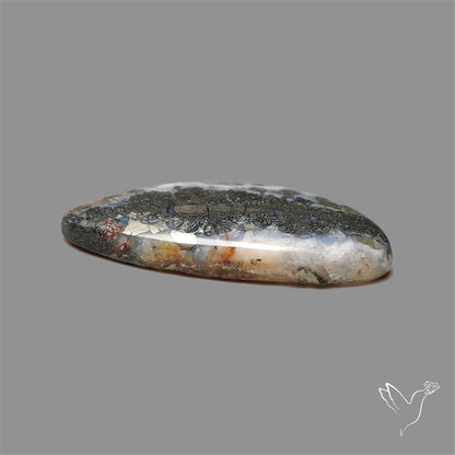 Marcasite With Quartz Cabochon