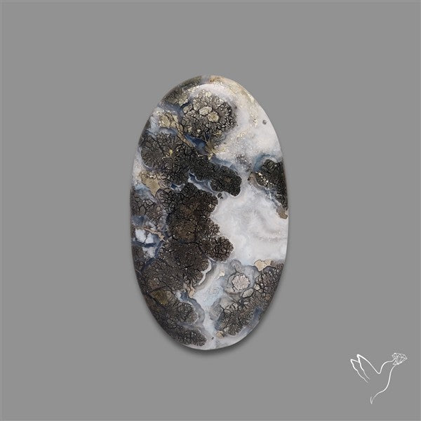 Marcasite With Quartz Cabochon